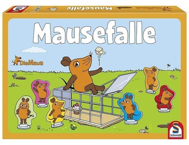 Schmidt Spiele, Schmidt Die Maus, Mausefalle, Die Sendung mit der Maus Mausefalle (Kinderspiel)