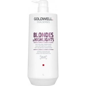Goldwell, Goldwell Dualsenses Blondes & Highlights Anti-Yellow Conditioner 1000ml, Goldwell Dualsenses Blondes & Highlights Anti-Yellow Conditioner 1000 ml