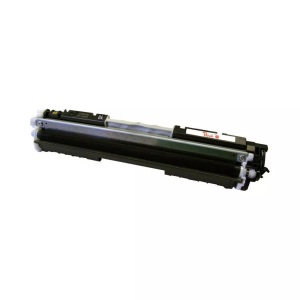 Peach, Peach Tonermodul schwarz kompatibel zu HP No. 126A, CE310A, Peach HP 126 ABK Toner bk ersetzt HP No. 126A BK, CE310A für z.B. HP LaserJet Pro 100 Color MFP M 175 nw, HP Color LaserJet Pro CP 1000
