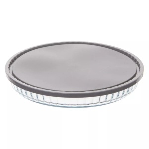 5FIVE, Tortenform aus Glas mit Deckel Tortenform aus Glas mit Deckel, 