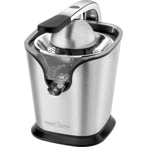 Profi Cook, Profi Cook PC-ZP 1154 Zitruspresse 160 W Edelstahl, Schwarz, Proficook ZP 1154 Zitruspresse