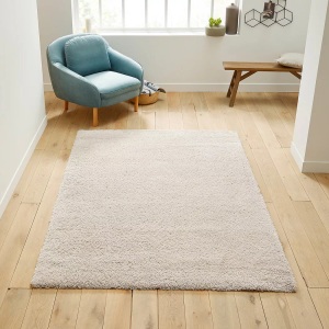 LA REDOUTE INTERIEURS, Flauschiger Hochflorteppich Afaw, La Redoute Intérieurs - Flauschiger Hochflorteppich Afaw, 120X170CM, Weiss