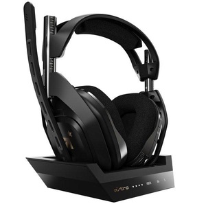 Astro, Astro A50 Gaming Headset USB schnurlos Over Ear Schwarz, ASTRO GAMING A50 (2019) + Base Station - Gaming Headset, Schwarz/Gold