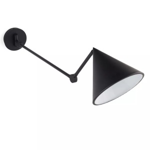 LA REDOUTE INTERIEURS, Wandleuchte Moke mit Gelenkarm Wandleuchte Moke mit Gelenkarm, La Redoute Intérieurs - Wandleuchte Moke mit Gelenkarm, One Size, Schwarz