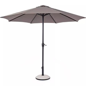 Bizzotto, Bizzotto - Sonnenschirm Kalife 3 x 2.4 m - Taupe, Sonnenschirm Kalife Taubengrau 300x300