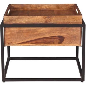 mutoni living, Couchtisch Akazie 60x60, Couchtisch Havanna 60x60