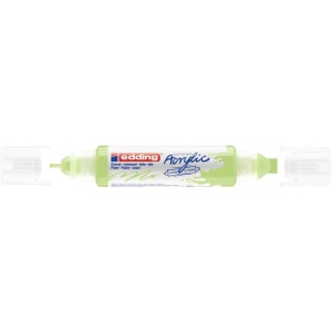 edding, edding Acrylmarker 5400, pastellgrün, EDDING Acrylmarker 5400 double liner 5400-917 pastellgrün sdm