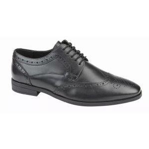 Roamers, Halbschuhe, Weiches Softieleder Unisex Schwarz 39.5, Roamers - Halbschuhe, Weiches SoftieLeder, 39.5, Schwarz