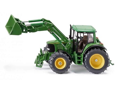 Siku, John Deere mit Frontlader, FARMER John Deere mit Frontlader, Modellfahrzeug