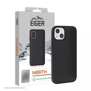 EIGER, Eiger - iPhone 14 Plus North Case Premium Hybrid Schutzhülle (EGCA00402) - Schwarz