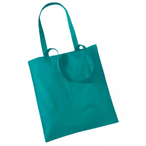 Westford Mill, Westford Mill - Promo Einkaufstasche, 10 Liter, One Size, Smaragdgrün, Westford Mill - Promo Einkaufstasche, 10 Liter, One Size, Smaragdgrün