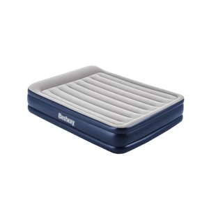 Bestway, Bestway Luftbett 67630 in blau, grau , 67630 , Kunststoff , 152x46 cm , matt , integrierte elektrische Pumpe, Sicherheitsventil, integriertes Kissen, beflockte Schlafseite , 0069160460, Bestway Luftbett 67630 203/152/46 cm , 67630 , Blau, Grau , Kunststoff , 152x46 cm , matt , integrierte elektrische Pumpe, integriertes Kissen, beflockte Schlafseite , 0069160460