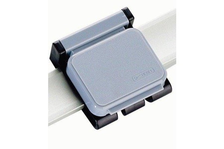 Maul, MAUL Magnetclip für Presenter-Schwenkarm VE 10 Stk, Maul Magnetclip V, 3,6cm x 4cm, grau, 6263084