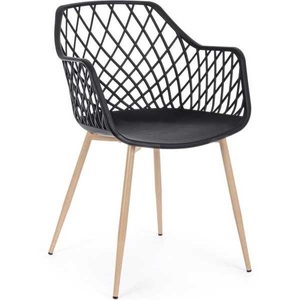 mutoni lifestyle, Stuhl Optik schwarz, Stuhl Optik schwarz