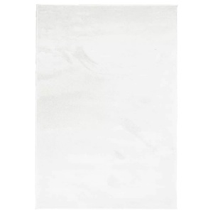 vidaXL, vidaXL Teppich OVIEDO Kurzflor Creme 120x170 cm