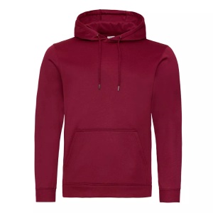 Awdis, AWDIS Kapuzenpullover »Unisex Polyester Sport«, AWDis - Polyester Sports Hoodie, für Damen, Weinrot, Größe 3XL