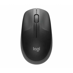Logitech, Logitech M190 Maus anthrazit, Logitech Maus M190 Anthrazit/Schwarz, kabellos