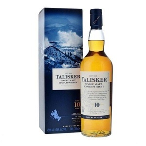 TALISKER Destillery, Talisker 10 Years Islay Single Malt Scotch Whisky 70 cl / 45 % Schottl, 10 Years Single Malt Scotch Whisky - Spirituosen 70 cl