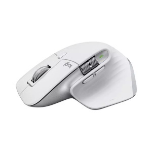 Logitech, Logitech MX Master 3S For Mac Performance Maus Kabellos Laser Hellgrau 7 Tasten 8000 dpi Darkfield Laser Tracking,, Logitech Maus MX Master 3S for Mac pale grey
