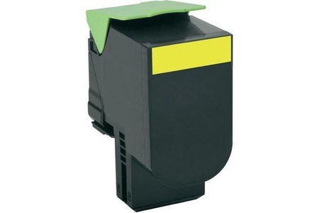 Lexmark, Lexmark Toner 802HY CX410 CX510 80C2HY0 Original Gelb 3000 Seiten, Lexmark Toner 80C2HY0 Yellow