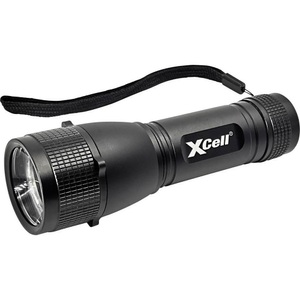 XCell, XCell 146362 LED Taschenlampe mit Handschlaufe, mit Holster, mit Stroboskopmodus batteriebetrieben 500 lm 7 h 179 g, XCell 146362 LED Taschenlampe mit Handschlaufe, mit Holster, mit Stroboskopmodus batteriebetrieben 500 lm 7 h 179 g