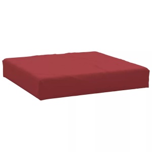 vidaXL, vidaXL Palettenkissen Weinrot 60x60x8 cm Oxford-Gewebe, vidaXL Palettenkissen Weinrot 60x60x8 cm Oxford-Gewebe