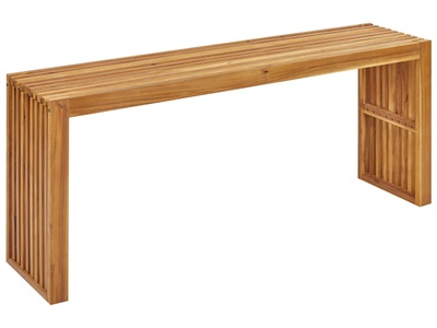 Beliani, Gartentisch aus Akazienholz Modern BELLANO Gartentisch aus Akazienholz Modern BELLANO, Beliani - Outdoor Couchtisch aus Akazienholz Rustikal BELLANO, One Size, Light Beige