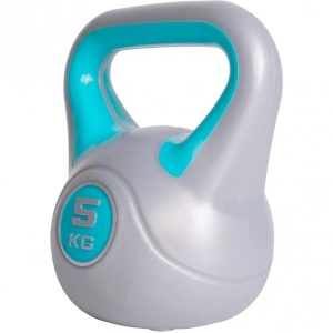 Gorilla sports, Kettlebell Stylish Unisex Taubengrau 5 kg, Gorilla Sports - Kettlebell Stylish, One Size, Taubengrau
