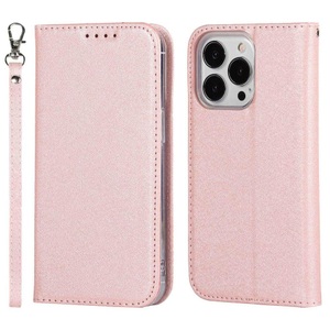 Cover-Discount, iPhone 14 Pro Max - Silk Texture Flip Case, Apple - iPhone 14 Pro Max Silk Texture Flip Case, Weiss Bunt