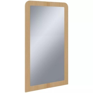VCM, Holz Wand Badspiegel Wandspiegel Spiegel Bad mit Ablage Balia Holz Wand Badspiegel Wandspiegel Spiegel Bad mit Ablage Balia, VCM - Holz Wandspiegel | für Badezimmer oder Flur geeignet Maße: H. 90 x B. 50 T. 2 cm mit Ablage Balia, CM, Buche