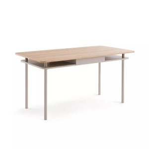 LA REDOUTE INTERIEURS, Tisch Biniti für 6 Personen Tisch Biniti für 6 Personen, La Redoute Intérieurs - Tisch Biniti für 6 Personen, 5P, Braun