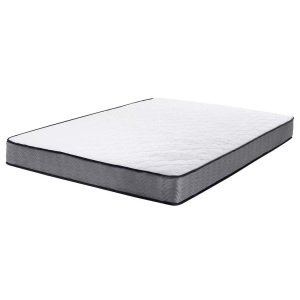 Beliani, Beliani Taschenfederkernmatratze soft / hard 160 x 200 cm BLISS, Beliani - Taschenfederkernmatratze aus Taschenfedern BLISS, 160X200CM, Weiss Bunt