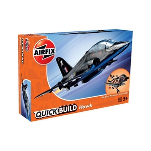 AIRFIX, Airfix - Baukit QUICKBUILD BAE Hawk - Multicolor, Quickbuild BAE Hawk (26Teile)