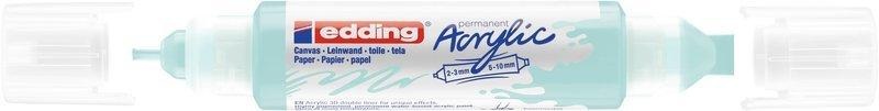 edding, edding Acrylmarker 5400, pastellblau, Edding Acrylmarker 5400, double liner, pastellblau sdm, 5400-916
