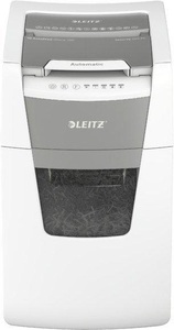 Leitz, LEITZ Aktenvernichter IQ AF 8013-20-00 Office 150. P-4. 44lt, Leitz Aktenvernichter IQ AUTO, 44lt, Partikelschnitt, 28mm x 4mm, 8013-20-00