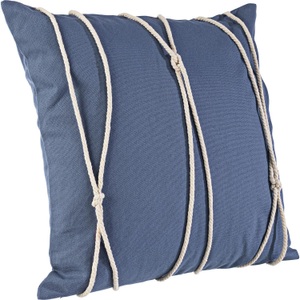 Bizzotto, Bizzotto - Kissen - 45 x 45 cm - Beige und Blau, 