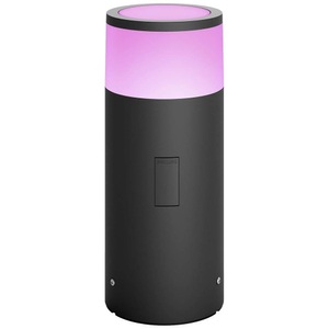 Philips, Philips Hue White and Color Ambiance Calla - Garten-Sockelleuchte (Schwarz), Philips Hue Outdoor Sockelleuchte Calla 17420/30/P7 Erweiterung