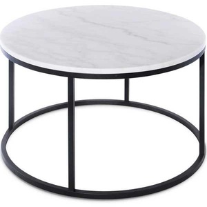 mutoni living, Couchtisch Marmor rund 85x48, Couchtisch Hale Marmor rund 85x48