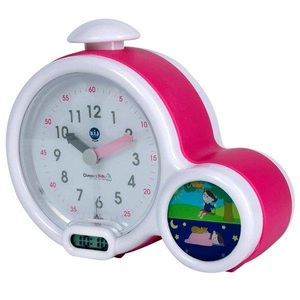 Claessens'Kids, CLAESSENS KIDS Kid'Sleep Clock rosa, Pabobo Kid'Sleep Wecker Weiss Rosa