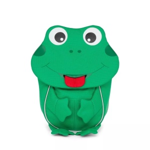Affenzahn, Affenzahn Kleine Freunde - Kinderrucksack: Finn Frosch - grün, Kinderrucksack KLEINER FREUND ? FROSCH (17x25x11) in grün