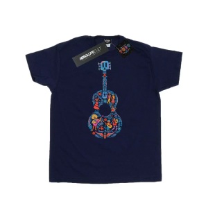 Disney, Coco Guitar Pattern Tshirt Herren Marine L