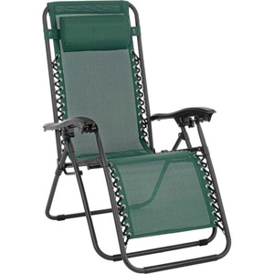 mutoni lifestyle, Garten-Liegestuhl Wayne dunkelgrün, Garten-Liegestuhl Wayne dunkelgrün