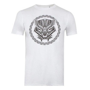 Black Panther, Tshirt Herren Weiss XXL, Black Panther - TShirt, für Herren, Weiss, Größe XXL