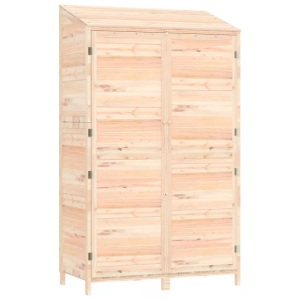 vidaXL, vidaXL Geräteschuppen 102x52x174,5 cm Massivholz Tanne, vidaXL Geräteschuppen 102x52x174,5 cm Massivholz Tanne