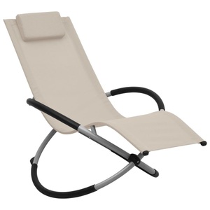 Diverse Hardware, Kinder-Sonnenliege Stahl Creme, vidaXL Kinder-Sonnenliege Stahl Creme