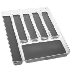 CONFORAMA, Besteck-Fach EASY2UZ Plastik Durchsichtig, Besteck-Fach EASY2UZ Plastik