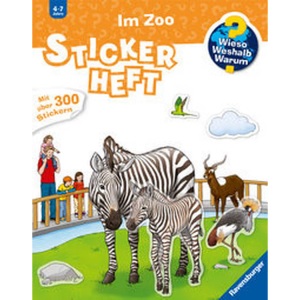 Ravensburger Verlag, Ravensburger Verlag Stickerheft: Im Zoo, Wieso? Weshalb? Warum? Stickerheft: Im Zoo