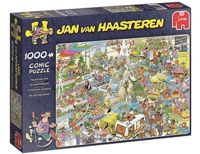 JUMBO VAN HAASTEREN, Puzzle die Urlaubserlebnisse, JUMBO Verlag Puzzle »Die Urlaubsmesse«