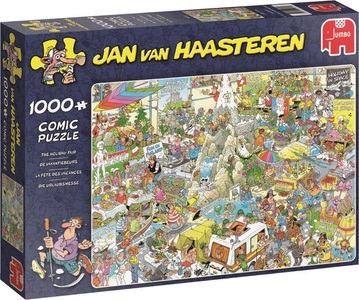 JUMBO VAN HAASTEREN, Puzzle die Urlaubserlebnisse, JUMBO Verlag Puzzle »Die Urlaubsmesse«
