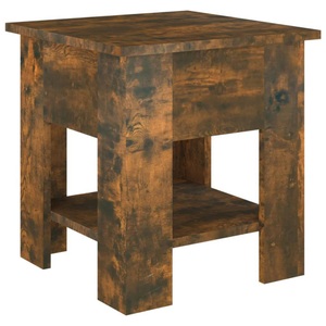 vidaXL, vidaXL Couchtisch Räuchereiche 40x40x42 cm Holzwerkstoff